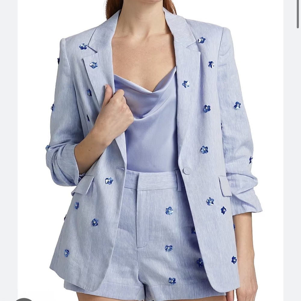 New cinq a sept embellished blazer